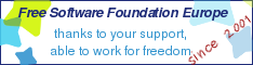 Unterstütze die FSFE durch eine Spende!