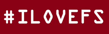 Banner met hashtag #ilovefs