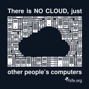 there is no cloud... 